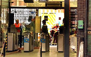 aldgate station closed